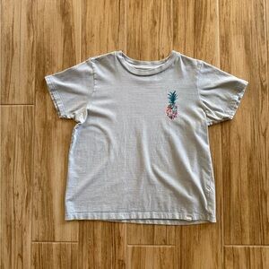 O’Neill blue pineapple graphic cotton tee Size S